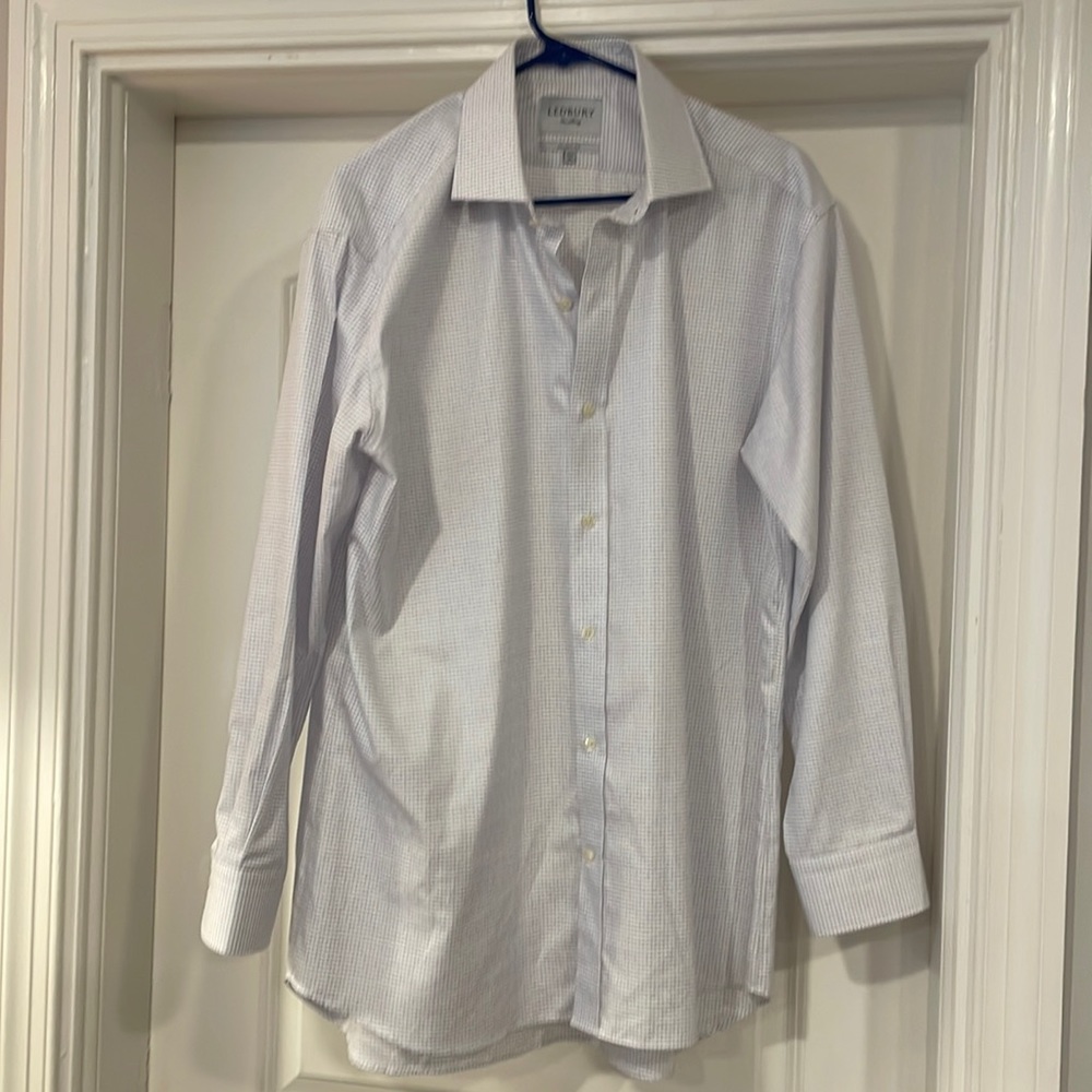 Ledbury Check Dress Shirt - Blue/Purple